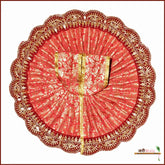 Shaneel Thread Sitara Work Gajri Laddu Poshak
